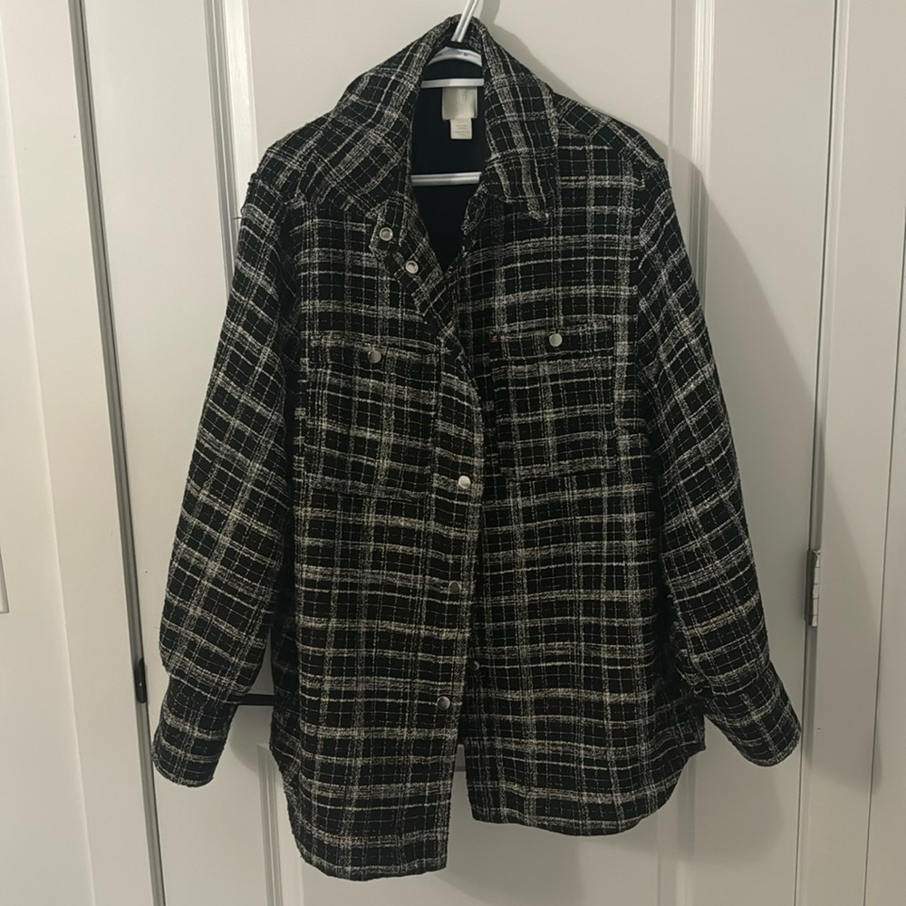 H&M Plaid Jacket